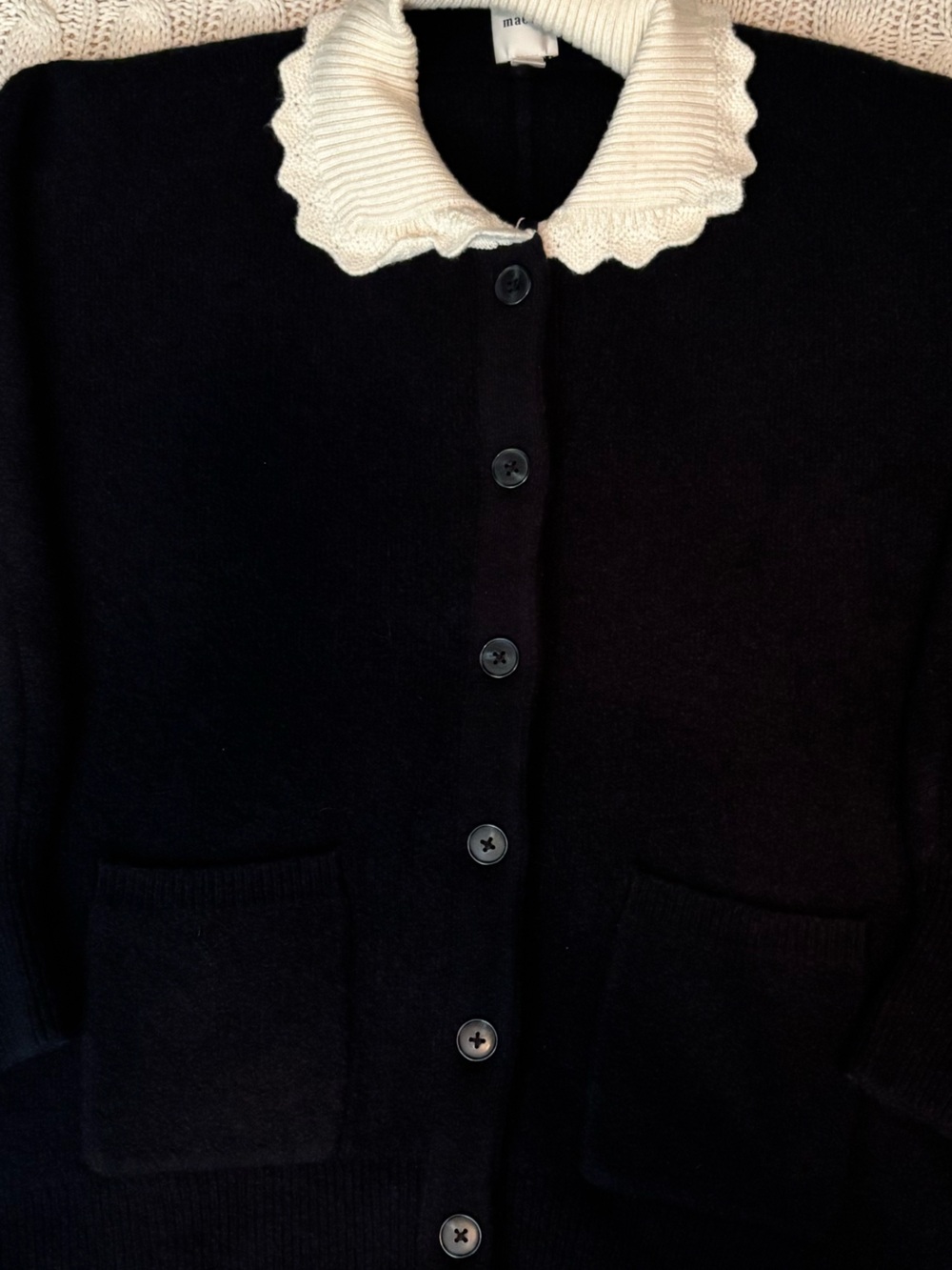 Maeve Scallop collar cardigan small - Picture 8 of 8